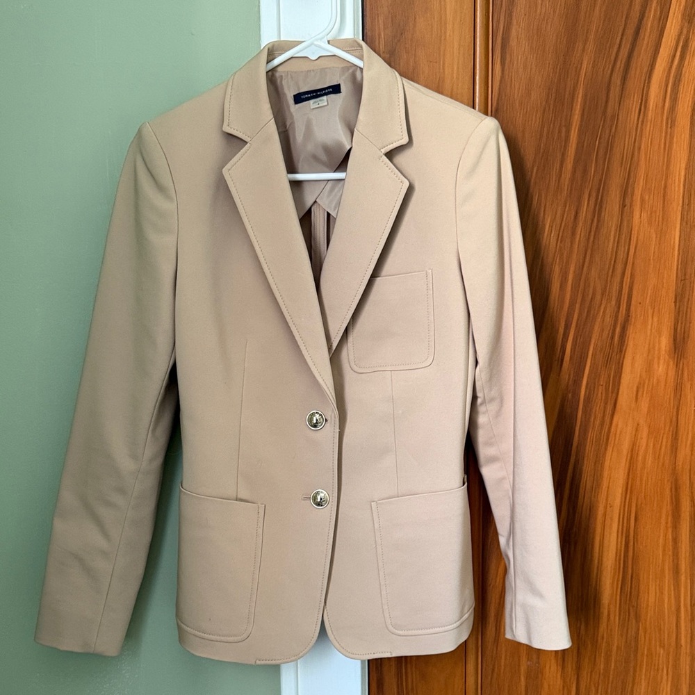 Tommy Hilfiger Classic Tan Women's Blazer